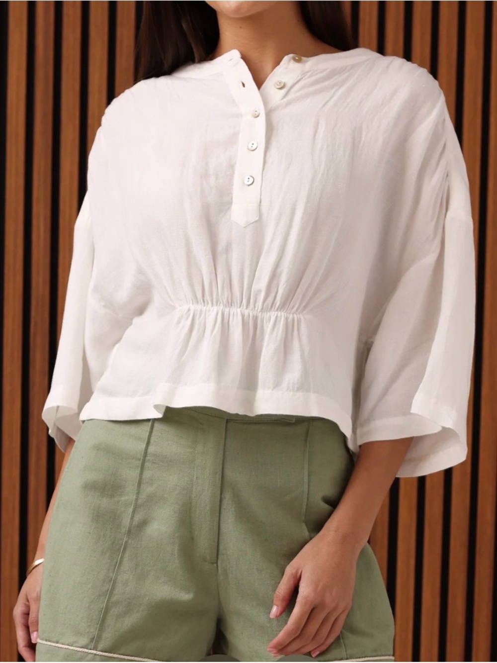 Charlie Blouse by Shore- Women’s size: M